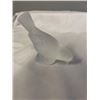 Image 1 : LALIQUE CRYSTAL BIRD FIGURE, BEAK HAS BEEN REPAIRED, GENUINE LALIQUE, SIGNED