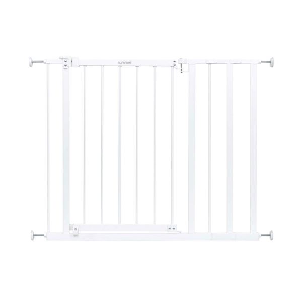 SUMMER INFANT EXTRA WIDE WALK-THRU PRESSURE/ HARDWARE MOUNTED SAFETY GATE