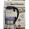 Image 2 : HAMILTON BEACH 1.7L ELECTRIC GLASS KETTLE - TESTED WORKING