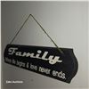 Image 2 : Family Decor Sign