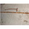 Image 1 : 2 primitive walking sticks/cane