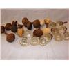 Image 1 : Old door knobs, glass & metal