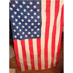 US Flag on pole (50 stars)