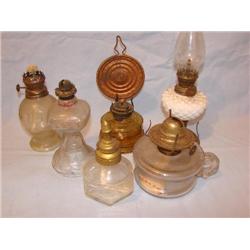 6 oil lamps