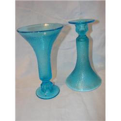 Pair of reversible candle holders/vases