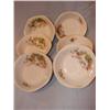 Image 1 : 6 German Bowls-wonderful floral pattern