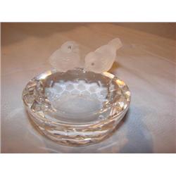 Swarsoki Crystal Lovebird Dish