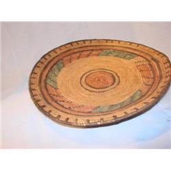 Czechoslovakian handwoven basket