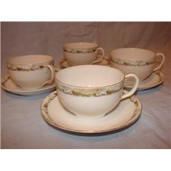 Noritake-Nippon Swan teacups/saucers.