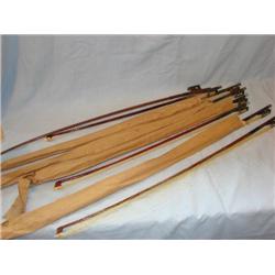 8 Violin bows