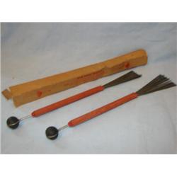 Wire drum brushes, in original box