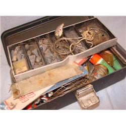 Tackle box-as we found it!