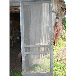 Old screen door.