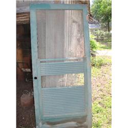 Old screen door.