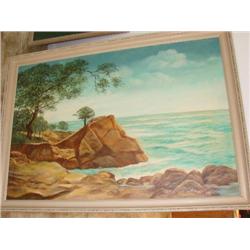 Oil on canvas, singed: Rosa Viers Mullen-1959