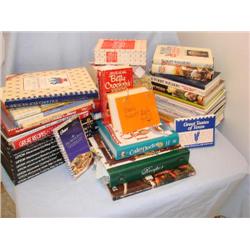 Large amount of cookbooks