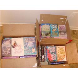 Lg. amount of romance novels-3 boxes FULL!