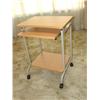 Image 1 : Computer table on wheels