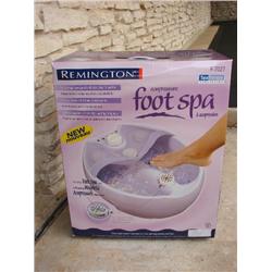 Remington Foot Spa-in box