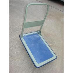 Fold up 4 wheel cart w/handle