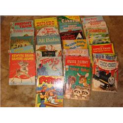 Old Children's books-many 25 & 29 cent covers.