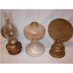 3 oil lamps