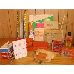 Musical items-sax cords, band books, variety!