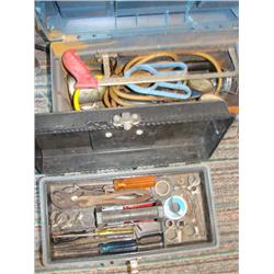 2 tool boxes-filled with tools!