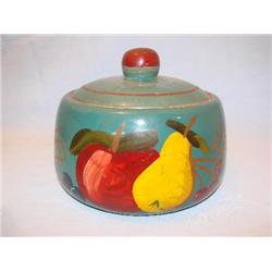 Pottery bowl with lid