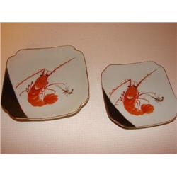 Set of crawfish plates-for the true Cajun