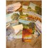 Image 1 : Oil on boards, all outdoor scenes, apprx. 10