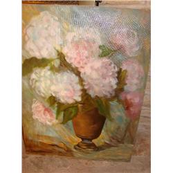 Floral oil on canvas