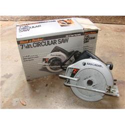 Black & Decker 7 1/4" circular saw