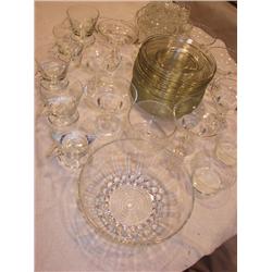 Large amount of glassware