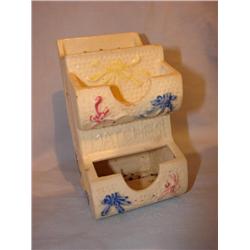 Wall hung match holder