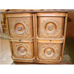 Pair of sewing machine drawers