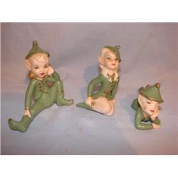 Set of 3 leprechauns-marked AJ Rozelle