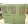 Image 1 : Vintage green cupboard top (original glass)