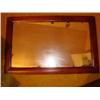 Image 1 : Wood frame mirror