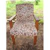 Image 1 : Fabric covered side chair