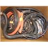 Image 1 : Box of hoses & automotive supplies