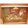 Image 1 : "A Waterloo" vintage poker playing dogs