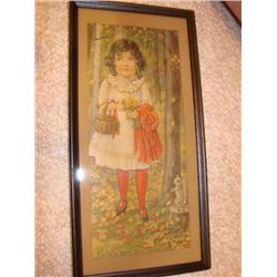 Old Little Red Riding Hood Print