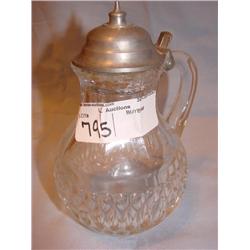 Vintage EAPG syrup pitcher