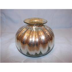 Mercury glass gourd vase