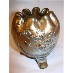 Northwood green Fine Cut & Roses rose bowl