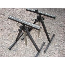 Pair of woodshop rollers