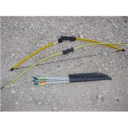 2 Lil' Sioux bows by Barnett with 5 arrows