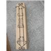 Image 1 : 4 new in box-wrought iron plate hangers