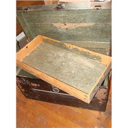 Old Trunk with Tray
